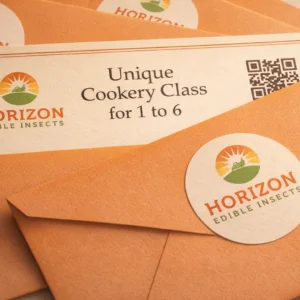 Unique edible insects cookery class London experience voucher